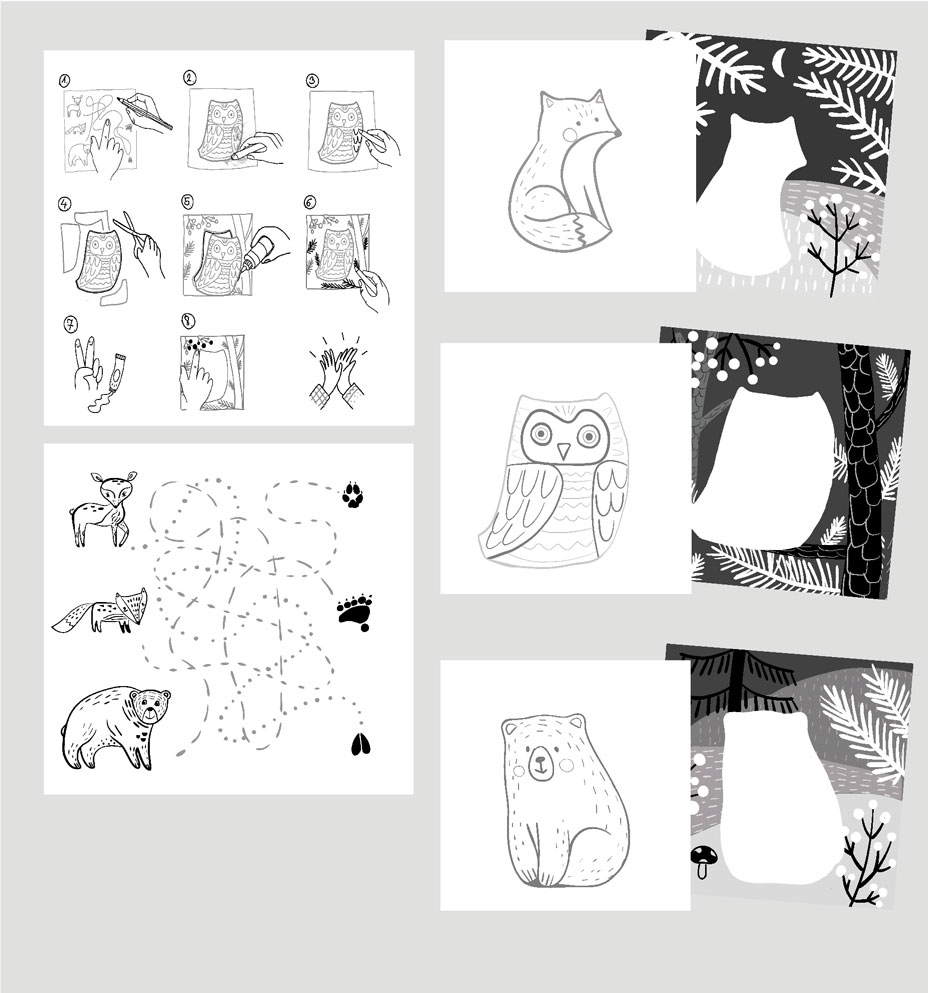 Holdfényes vadon-alkotó játék - Image 4